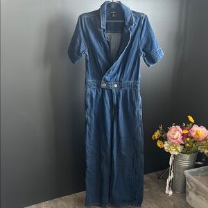 Joe Fresh Blue Denim Jumpsuit